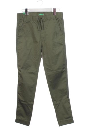 Dětské kalhoty  United Colors Of Benetton, Velikost 14-15y/ 168-170 cm, Barva Zelená, Cena  411,00 Kč, #137996196