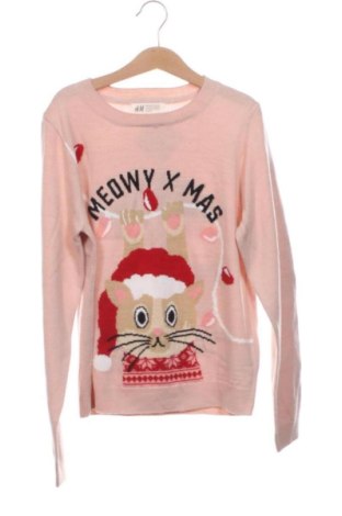 Pulover pentru copii H&M, Mărime 10-11y/ 146-152 cm, Culoare Roz, Preț 59,00 Lei, #137945126