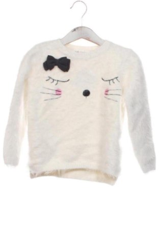 Detský sveter  H&M, Veľkosť 4-5y/ 110-116 cm, Farba Biela, Cena  11,00 €, #137945728
