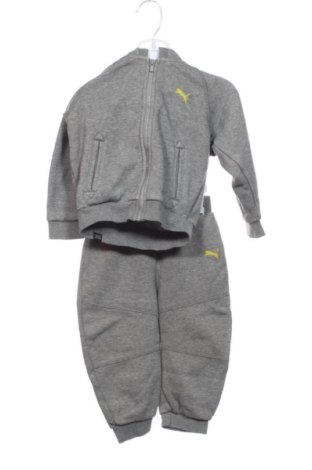 Детски спортен екип PUMA, Размер 12-18m/ 80-86 см, Цвят Сив, Цена 47,00 €, #137961286