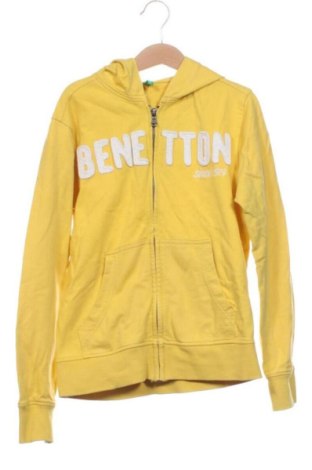 Παιδικό φούτερ United Colors Of Benetton, Μέγεθος 8-9y/ 134-140 εκ., Χρώμα Κίτρινο, Τιμή 17,00 €, #137960126