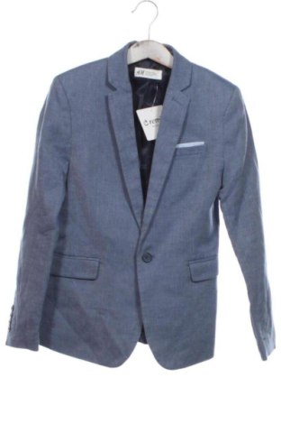 Detské sako  H&M, Veľkosť 9-10y/ 140-146 cm, Farba Modrá, Cena  12,00 €, #137976929