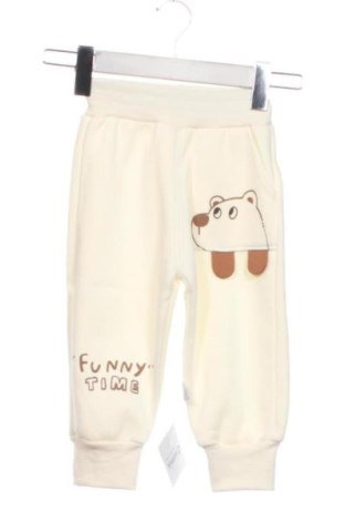 Pantaloni de trening, pentru copii Unbranded, Mărime 18-24m/ 86-98 cm, Culoare Ecru, Preț 57,74 Lei, #137941568
