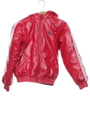 Dziecięca kurtka Guess, Rozmiar 6-7y/ 122-128 cm, Kolor Czerwony, Cena 231,02 zł, #137945349