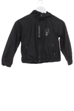Geacă pentru copii Karl Lagerfeld, Mărime 7-8y/ 128-134 cm, Culoare Negru, Preț 528,95 Lei, #137945385
