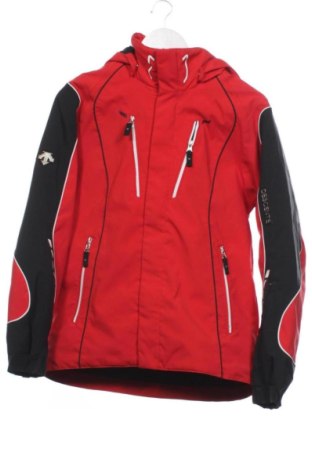Dziecięca zimowa kurtka sportowa Descente, Rozmiar 12-13y/ 158-164 cm, Kolor Czerwony, Cena 215,91 zł, #137941547