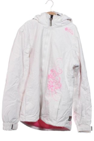 Kinderjacke für Wintersport Hipertex, Größe 12-13y/ 158-164 cm, Farbe Weiß, Preis 32,00 €, #137934262