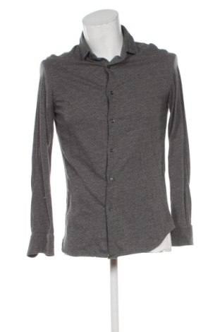 Мъжка риза Massimo Dutti, Размер M, Цвят Сив, Цена 30,48 €, #137930019