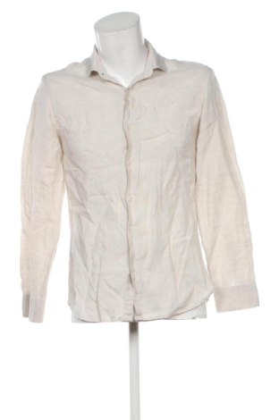 Мъжка риза Mango, Размер S, Цвят Екрю, Цена 12,76 €, #137930292