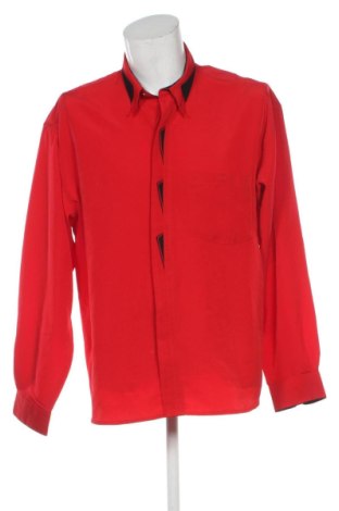 Cămașă de bărbați Unbranded, Mărime XL, Culoare Roșu, Preț 31,00 Lei, #137938098