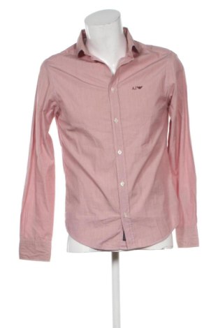 Męska koszula Armani Jeans, Rozmiar M, Kolor Różowy, Cena 245,54 zł, #137939895