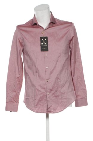 Мъжка риза Zara, Размер M, Цвят Розов, Цена 19,00 €, #137939918
