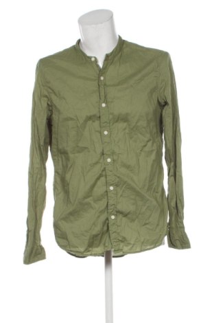 Мъжка риза Pull&Bear, Размер L, Цвят Зелен, Цена 6,86 €, #137942496
