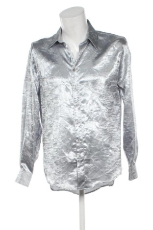 Cămașă de bărbați Unbranded, Mărime M, Culoare Argintiu, Preț 21,00 Lei, #137957947