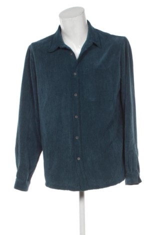 Мъжка риза Zara, Размер L, Цвят Син, Цена 15,00 €, #137965613