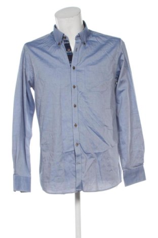 Herrenhemd Bruun & Stengade, Größe L, Farbe Blau, Preis 25,00 €, #137974351
