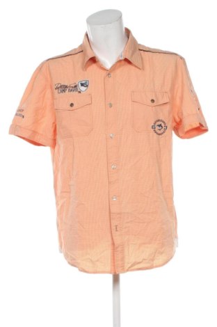 Herrenhemd Camp David, Größe XXL, Farbe Orange, Preis 24,58 €, #137975491