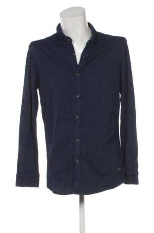 Мъжка риза Scotch & Soda, Размер M, Цвят Син, Цена 34,00 €, #137934223