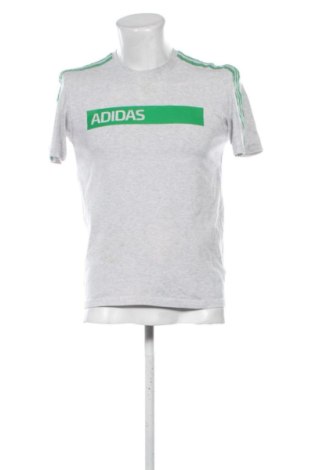 Męski T-shirt Adidas, Rozmiar S, Kolor Szary, Cena 59,27 zł, #137938471
