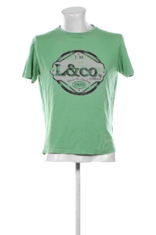 Męski T-shirt Lerros, Rozmiar L, Kolor Zielony, Cena 50,80 zł, #137940567