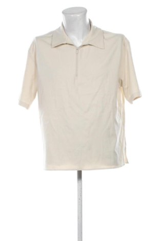 Męski T-shirt Zara, Rozmiar L, Kolor ecru, Cena 51,62 zł, #137943566