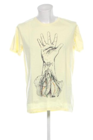Męski T-shirt Bershka, Rozmiar S, Kolor Żółty, Cena 78,15 zł, #137951660