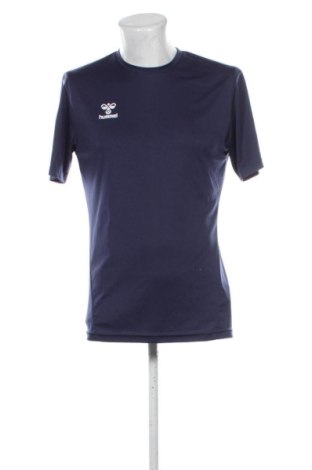 Мъжка тениска Hummel, Размер M, Цвят Син, Цена 9,00 €, #137962393