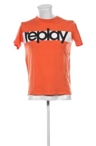 Herren Shirt Replay, Größe L, Farbe Orange, Preis 28,00 €, #137964870