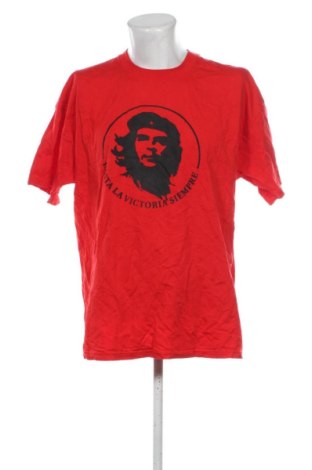Мъжка тениска Fruit Of The Loom, Размер XXL, Цвят Червен, Цена 10,00 €, #137965391