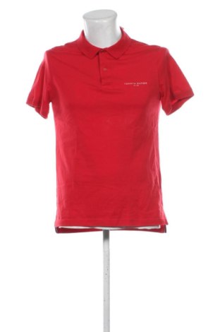 Męski T-shirt Tommy Hilfiger, Rozmiar L, Kolor Czerwony, Cena 173,57 zł, #137965411