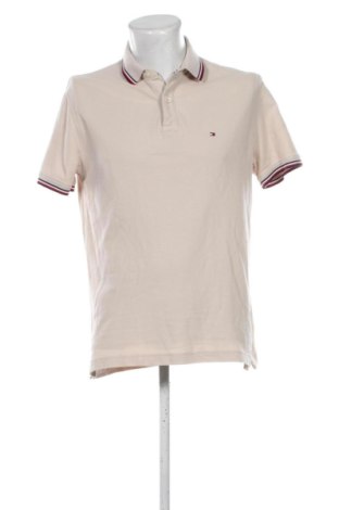 Tricou de bărbați Tommy Hilfiger, Mărime L, Culoare Bej, Preț 215,21 Lei, #137966525