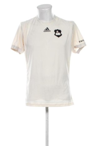 Herren T-Shirt Adidas, Größe L, Farbe Ecru, Preis € 20,00, #137967662