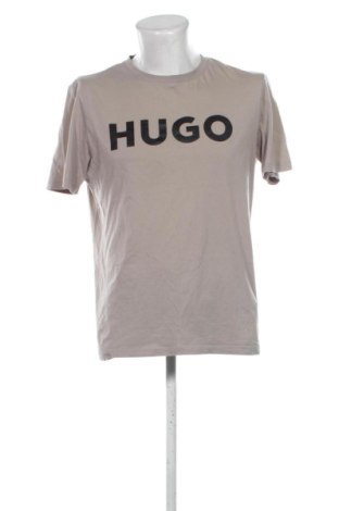 Tricou de bărbați Hugo Boss, Mărime M, Culoare Bej, Preț 246,71 Lei, #137973494