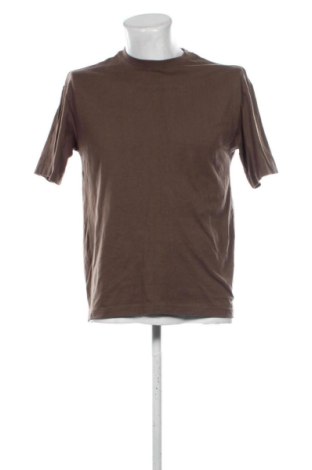 Męski T-shirt H&M, Rozmiar S, Kolor Brązowy, Cena 48,39 zł, #137976236