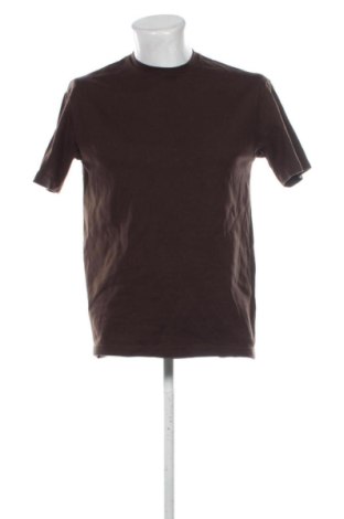 Męski T-shirt Smog, Rozmiar M, Kolor Brązowy, Cena 45,17 zł, #137976291