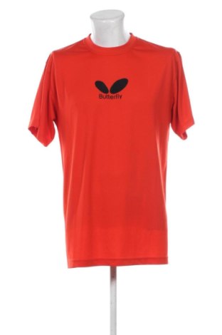 Męski T-shirt Butterfly, Rozmiar XL, Kolor Czerwony, Cena 38,99 zł, #137976958