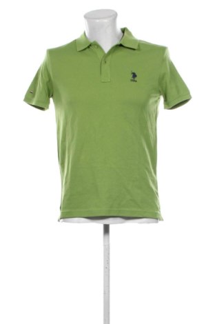 Męski T-shirt U.S. Polo Assn., Rozmiar S, Kolor Zielony, Cena 117,75 zł, #137977414