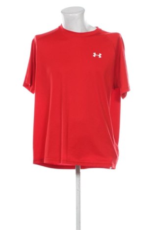 Męski T-shirt Under Armour, Rozmiar XL, Kolor Czerwony, Cena 93,14 zł, #137978069