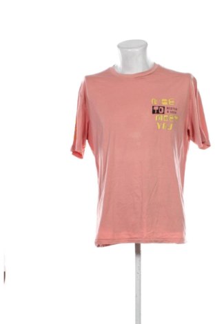 Ανδρικό t-shirt Scotch & Soda, Μέγεθος XL, Χρώμα Ρόζ , Τιμή 28,00 €, #137980925