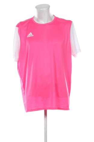 Ανδρικό t-shirt Adidas, Μέγεθος XXL, Χρώμα Ρόζ , Τιμή 37,40 €, #137942445