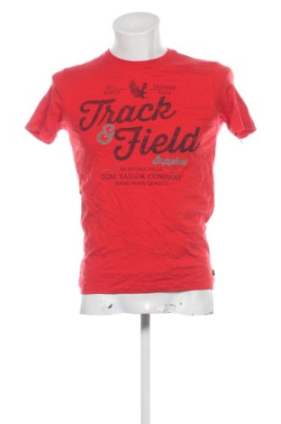 Męski T-shirt Tom Tailor, Rozmiar S, Kolor Czerwony, Cena 55,04 zł, #137942813