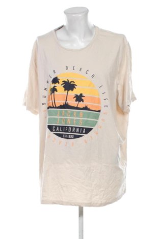 Tricou de bărbați Jack & Jones, Mărime 4XL, Culoare Bej, Preț 62,99 Lei, #137973678