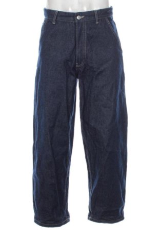 Męskie jeansy Bershka, Rozmiar M, Kolor Niebieski, Cena 56,46 zł, #137932107