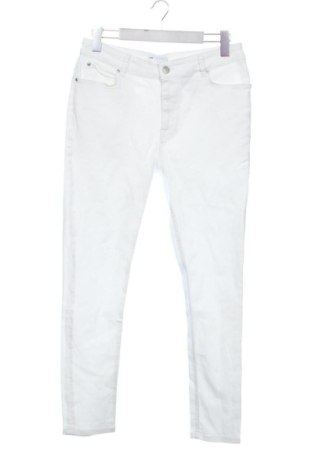 Męskie jeansy ASOS, Rozmiar M, Kolor Biały, Cena 66,94 zł, #137943491