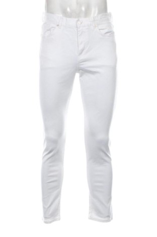 Męskie jeansy H&M, Rozmiar S, Kolor Biały, Cena 63,50 zł, #137966544