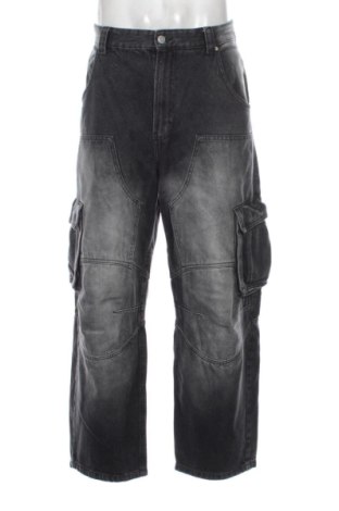 Pánske džínsy  Bershka, Veľkosť L, Farba Čierna, Cena  14,00 €, #137940242