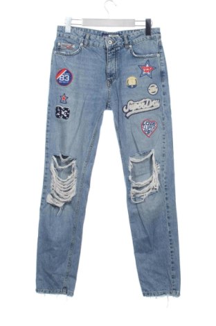 Męskie jeansy Superdry, Rozmiar S, Kolor Niebieski, Cena 172,60 zł, #137947002