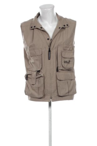 Vestă de bărbați Jack Wolfskin, Mărime L, Culoare Bej, Preț 155,00 Lei, #137974814