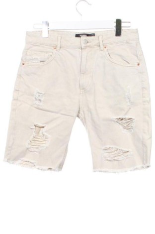 Męskie szorty Pull&Bear, Rozmiar S, Kolor ecru, Cena 62,91 zł, #137937915