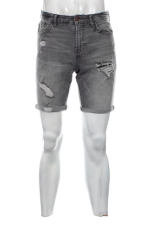 Мъжки къс панталон Pull&Bear, Размер M, Цвят Сив, Цена 17,00 €, #137944959